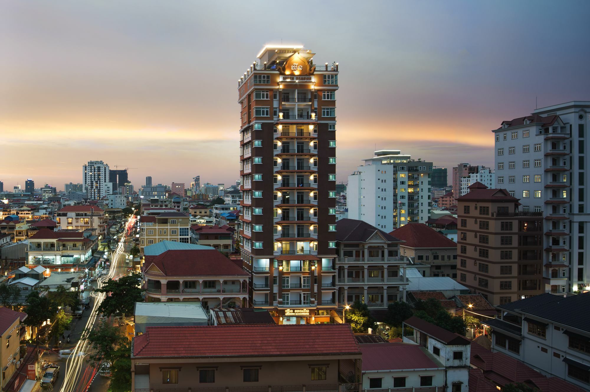 Queen Mansion Phnom Penh Exterior foto